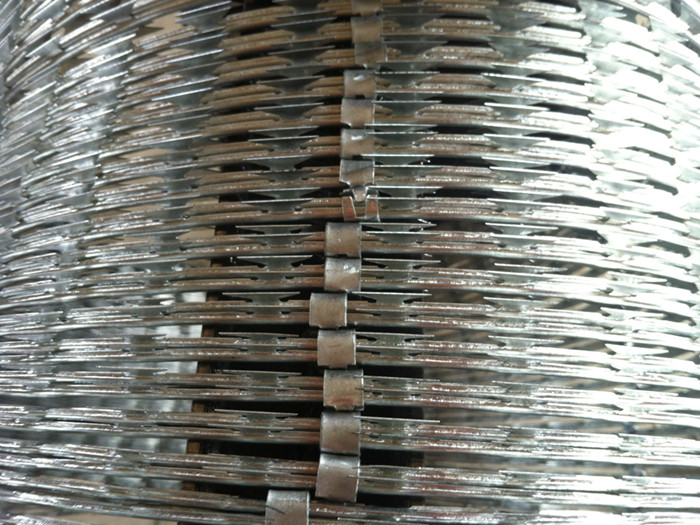 Galvanized Razor Barbed Wire