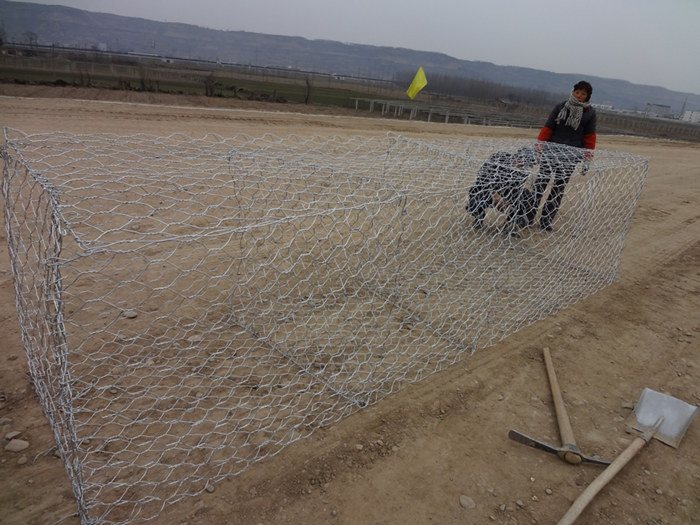 Galvanizado Gavión malla