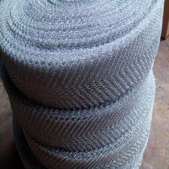 Gas Liquid Filter mesh Knitted Wire Mesh 