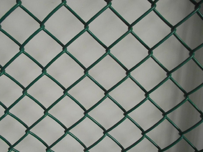 vínylhúðuðu Chain Link Fence Fabric 