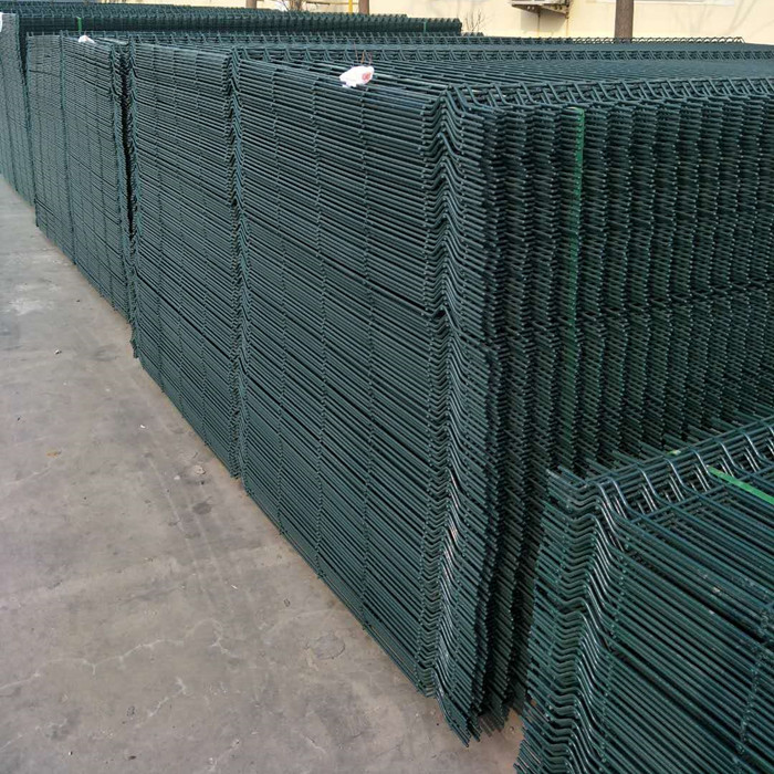 Factory selling Pvc Cable 1.5mm2 Electric Wire Plastic Cover - PVC Coated Green Color Welded Mesh Fence Panels – Fuhai