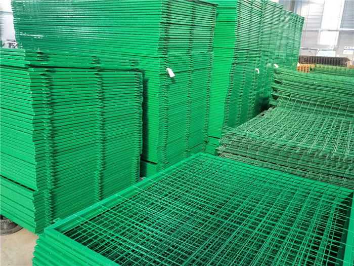 Green welded Wire Mesh Fence