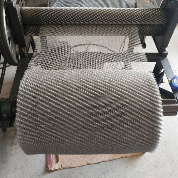 Gas Liquid Filter mesh Knitted Wire Mesh