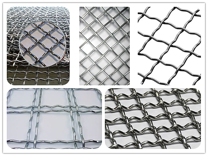 Crimped wire screen