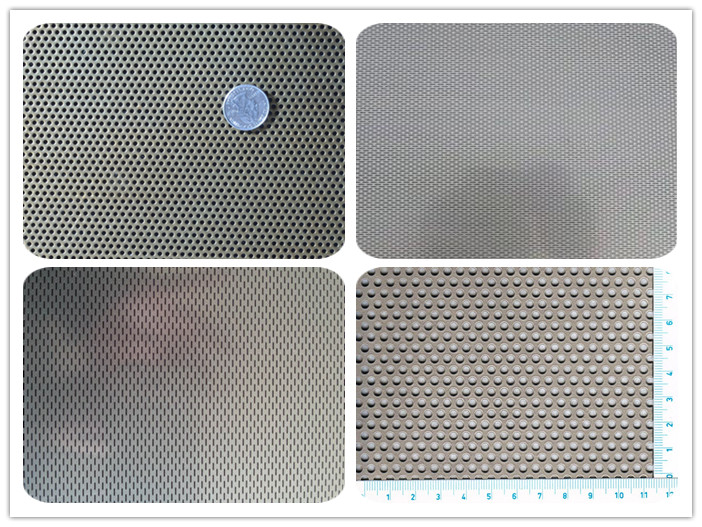 Perforated metal sheet