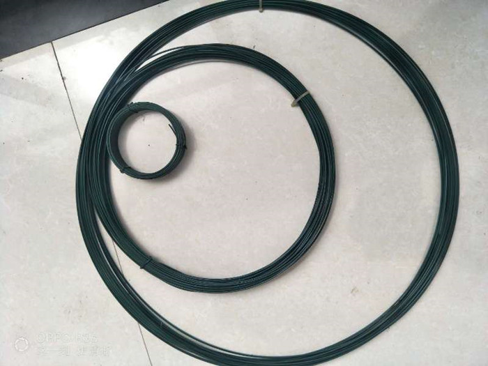 Grønn PVC belagt Wire