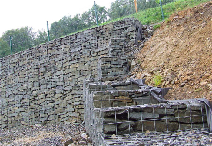 Welded Wire apapo Gabion agbọn