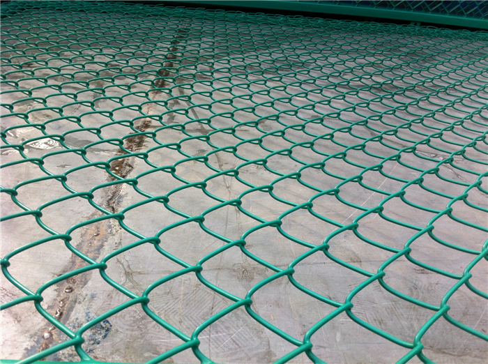 Green Color Chain Link Fence