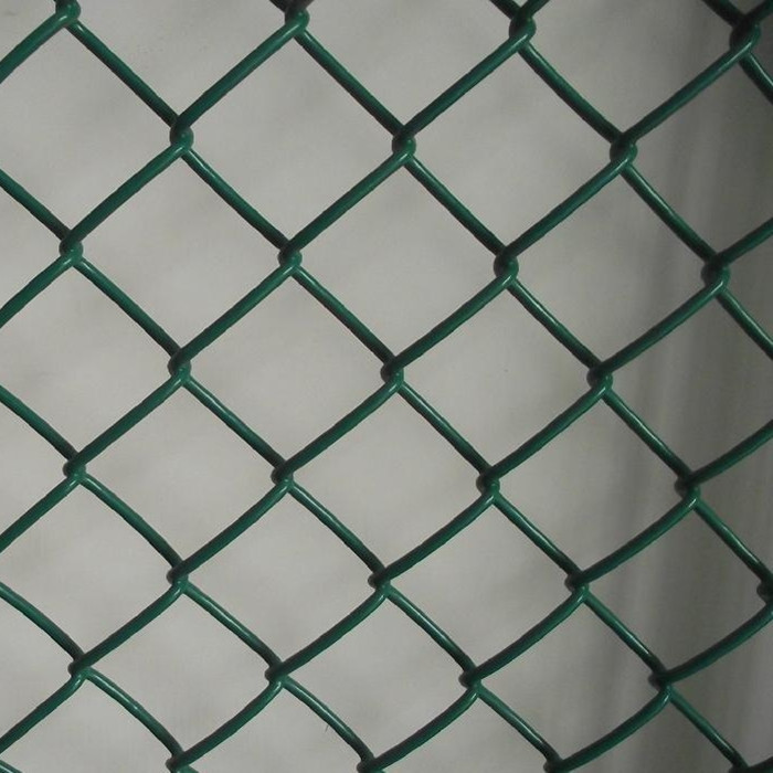 Dark Green PVC Coated Chain Link Fence
