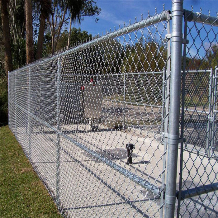 1.5M*2.5M Galvanized Chain Link Fence Panels