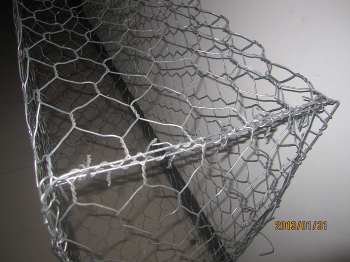 Galvanized Hexagonal Mesh Gabion