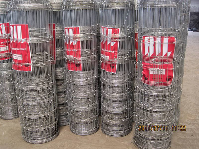 Galvanized Field Fence