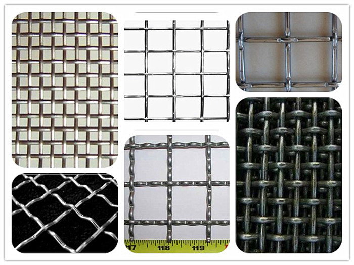 Stainless نديم Crimped وائر Mesh