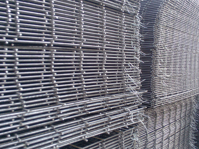 Black Steel Welded Wire Fence