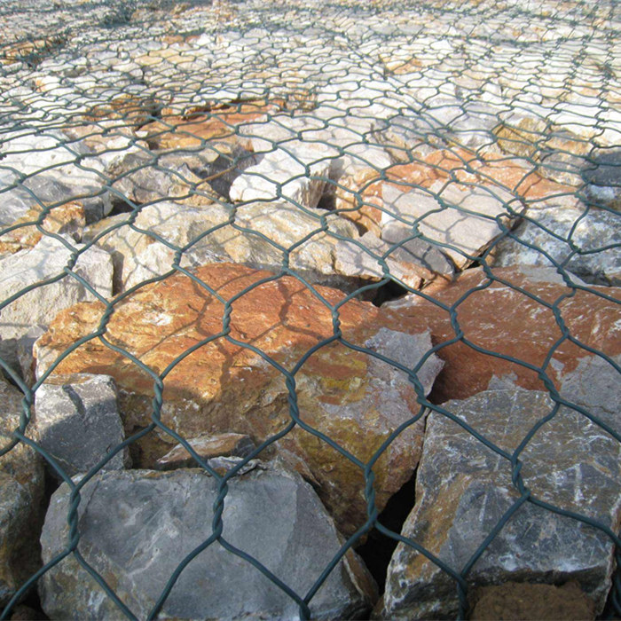 PVC Tegita Seslatera Gabion Skatolo