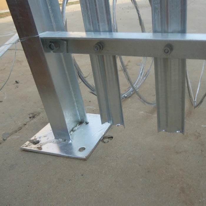 Galvanized Security Palisade Fence