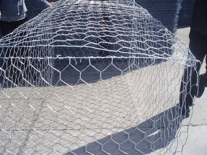 Galvanized Hexagonal Mesh Gabion