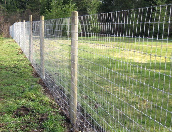 Galvanized Farm Fence