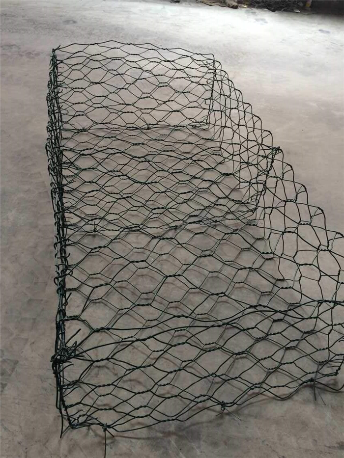 Baskets Gabion bersalut PVC 