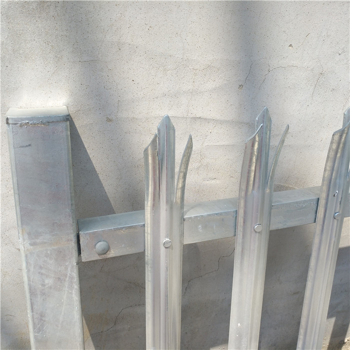 Galvanized Security Palisade Fence