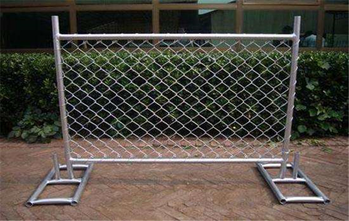 Temporary Mesh Fence