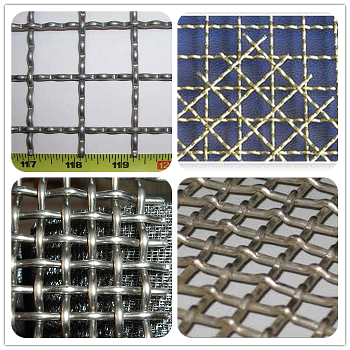 Crimped wire screen