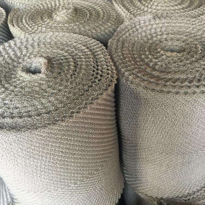 Gas Liquid Filter mesh Knitted Wire Mesh 