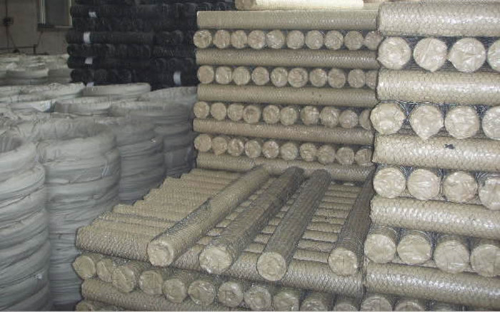 Hexagonal Wire Fence