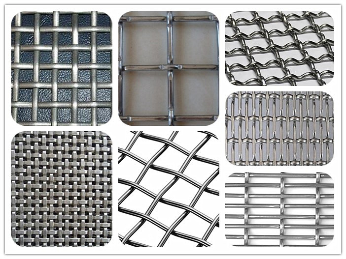 Crimped wire mesh