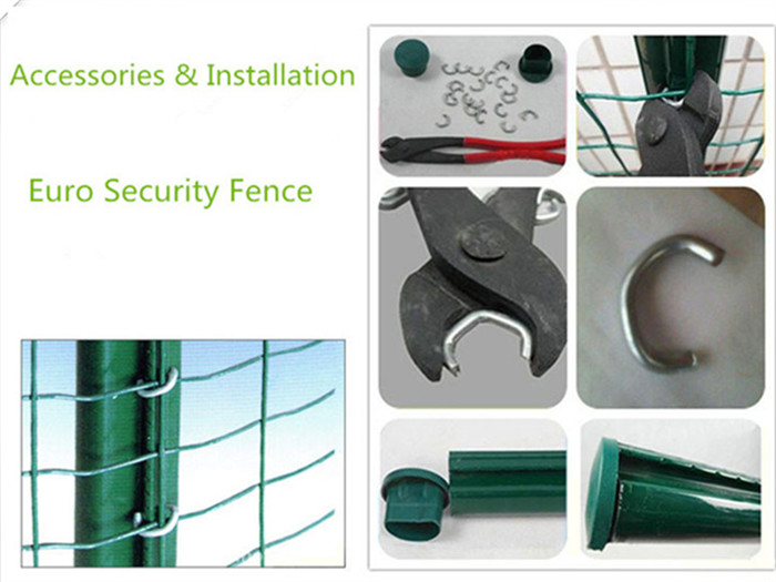 PVC Coated Weld Wire Fencing 